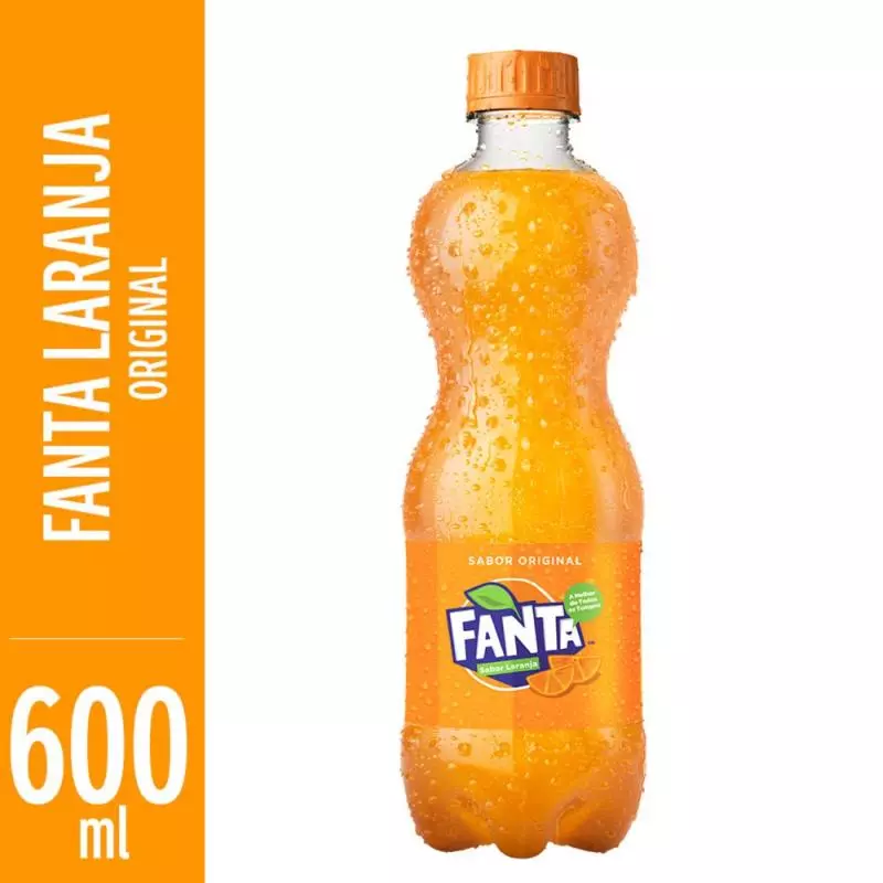 Fanta laranja 600 ml