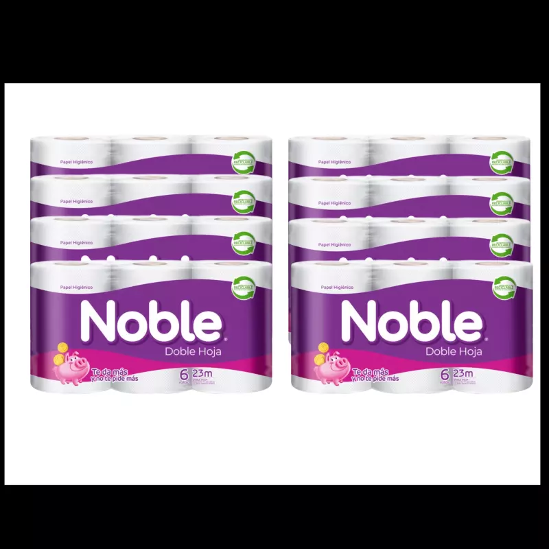 Manga papel higiénico noble 60x22mtr