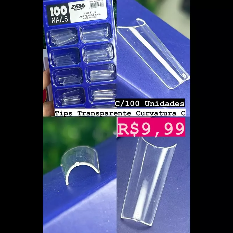 Tips Zem Transp. Curv.C  COD:01