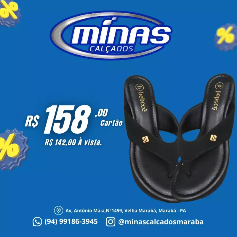 Tamanco Preto RF:T51181