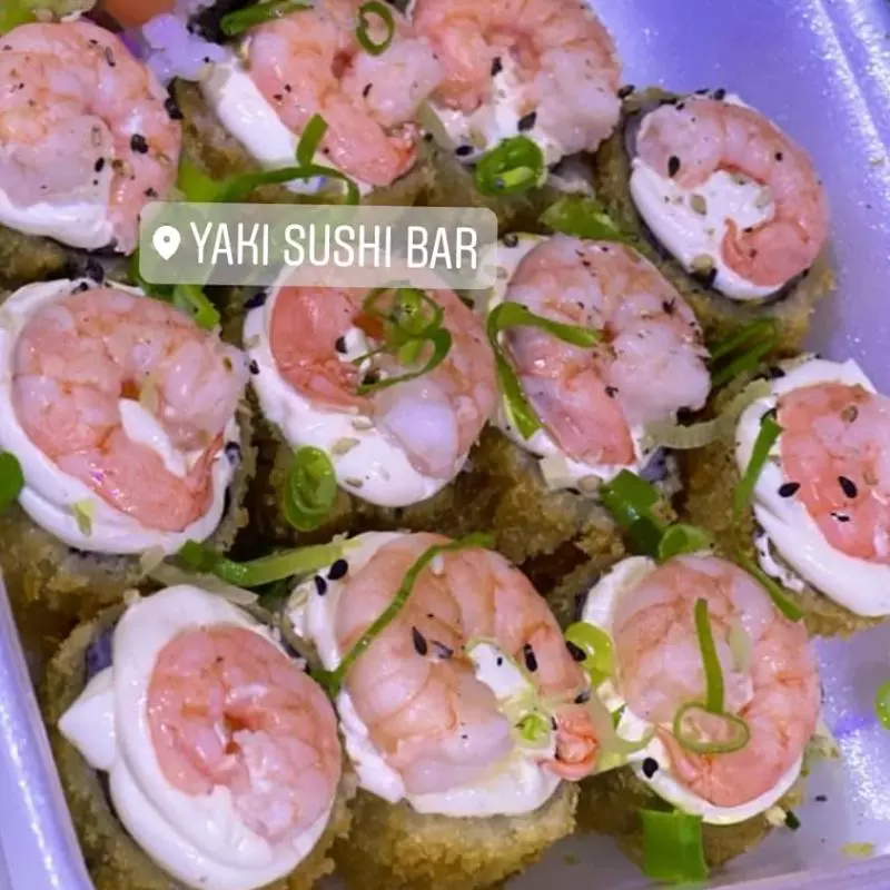 Hot ebi camarão