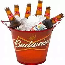Balde de budweiser