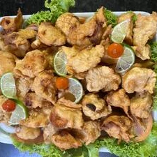 Camarão médio na cerveja-petisco