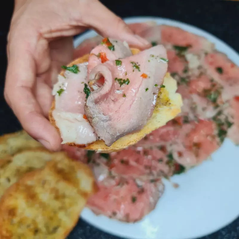 Carpaccio  Roast Beef