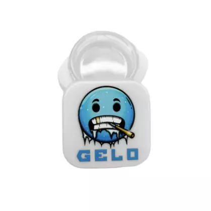 Slick de vidro - Gelo