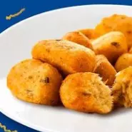Bolinho de Bacalhau Frito.