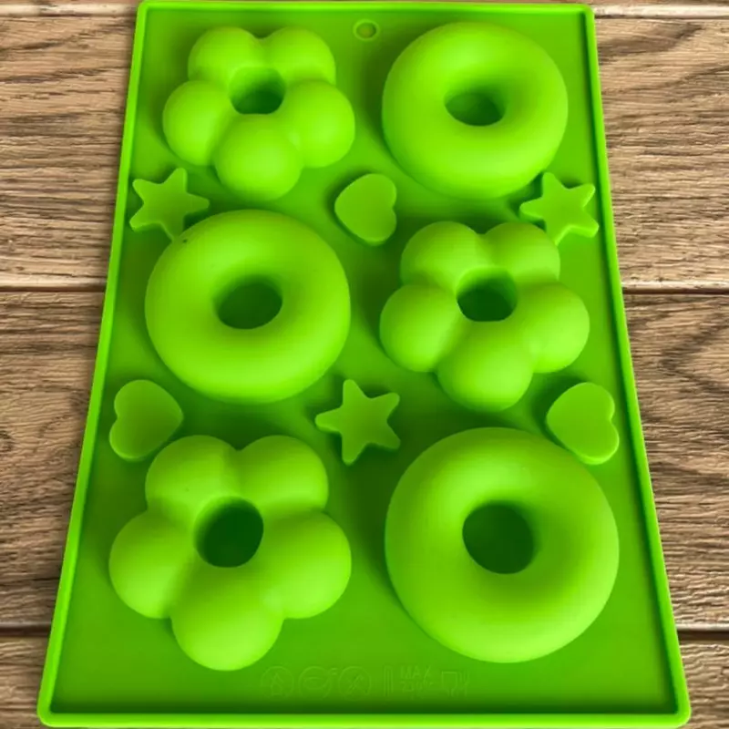 Molde de silicon dona/flor