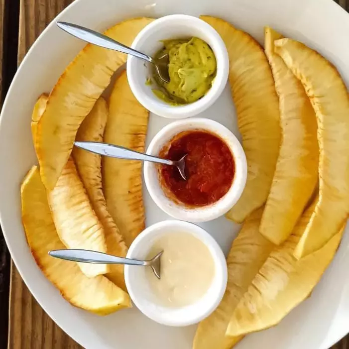 BANDEJA DE FRUTA DE PAN