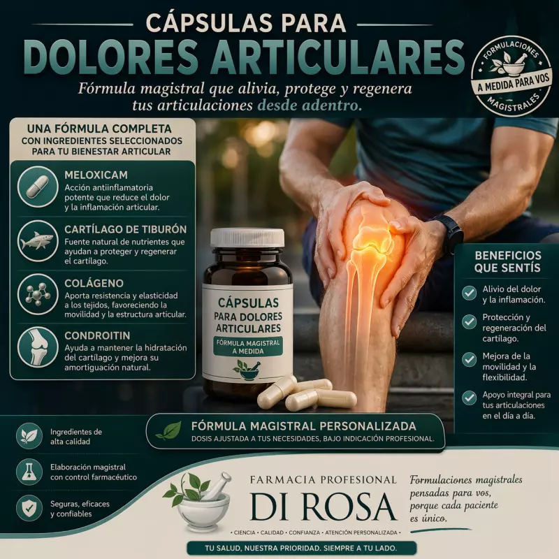 Cápsulas anti-dolor articular x 30
