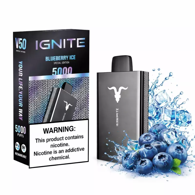 IGNITE V50 BLUEBERRY ICE