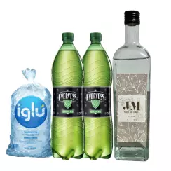Combo Pisco Artesanal JM 1 litro