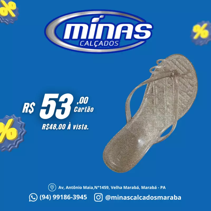 Chinelo Ouro RF:PJ2272