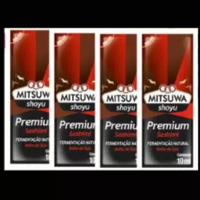 Molho Shoyu extra, mais 4 sachês