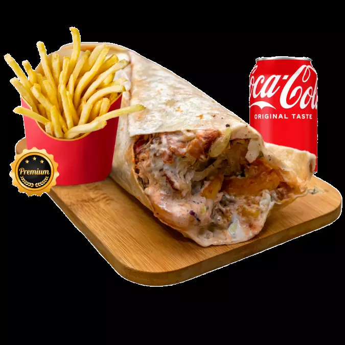 MENÚ DURUM SOLO CARNE