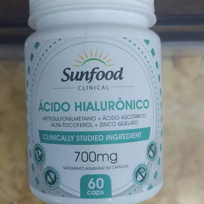 Ácido Hialurônico 700mg 60cps