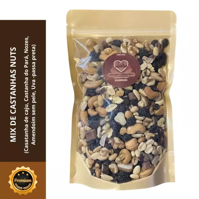 Mix de Castanhas Nuts — (1 Kg)