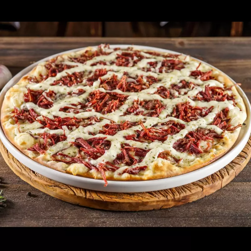 Pizza Carne Seca C/ Mussarela (2999)