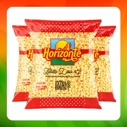Bulto Horizonte Pasta Tubito 2 1kg