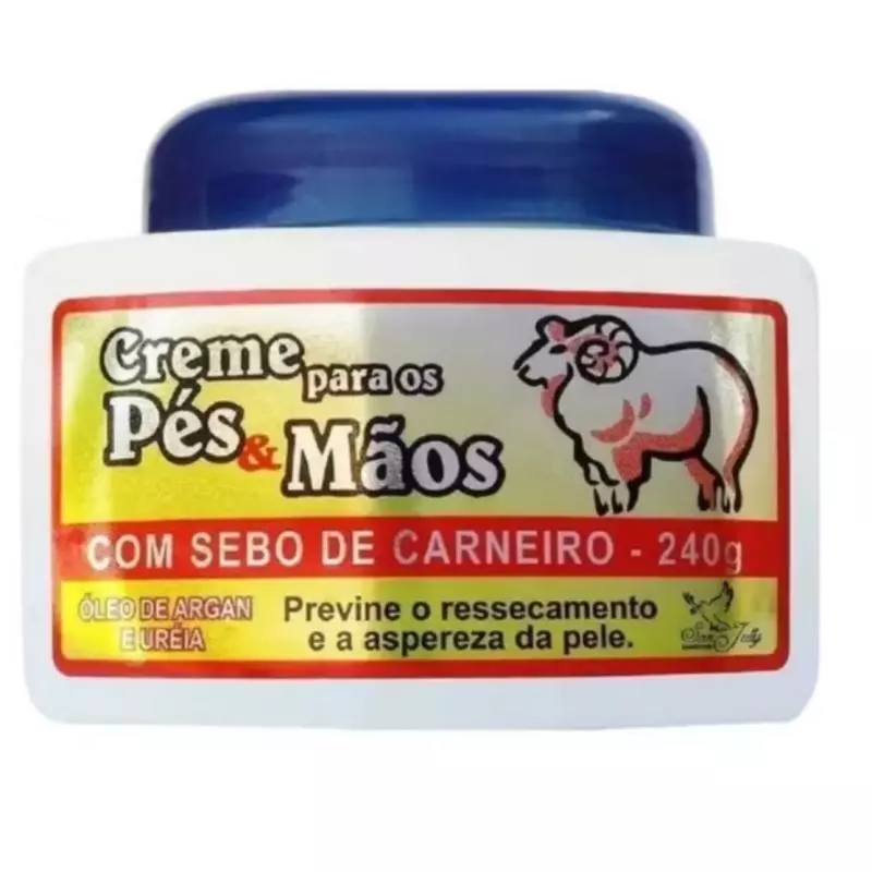 Creme para os pés e mãos 240g