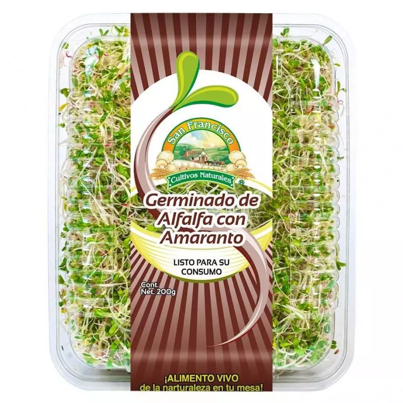 Germinado de Alfalfa/Amaranto 200gr