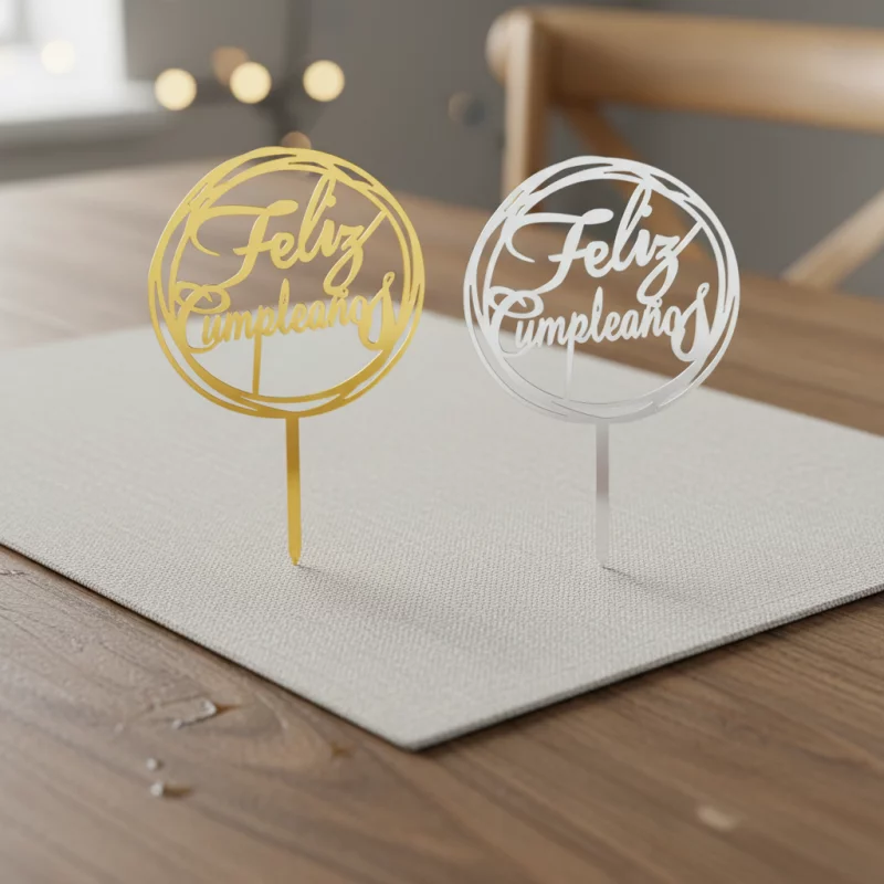 169  TOPPER FELIZ CUMPLEAÑOS- 16X10