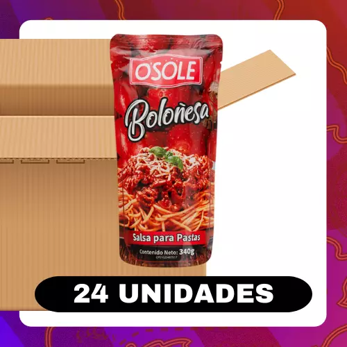 Bulto Osole Salsa Boloñesa 340g
