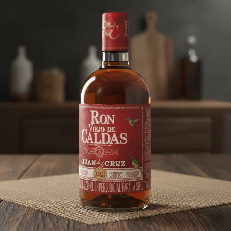Trago Ron Caldas 5 Años