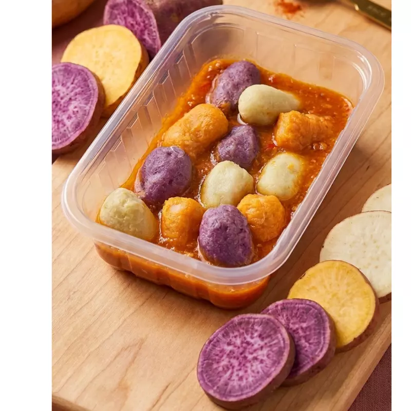 Nhoquinho de batata doce c/ carne