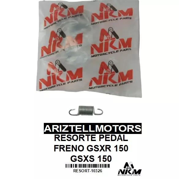 RESORTE PEDAL FRENO GSXR150 GSXS150