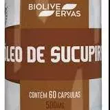 ÓLEO DE SUCUPIRA - 60 CÁPS - 500 MG