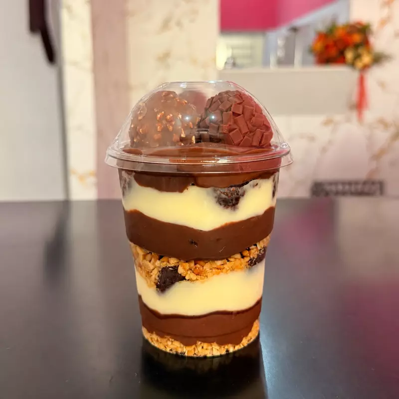 Copo tipo Ferrero Rocher 200ml