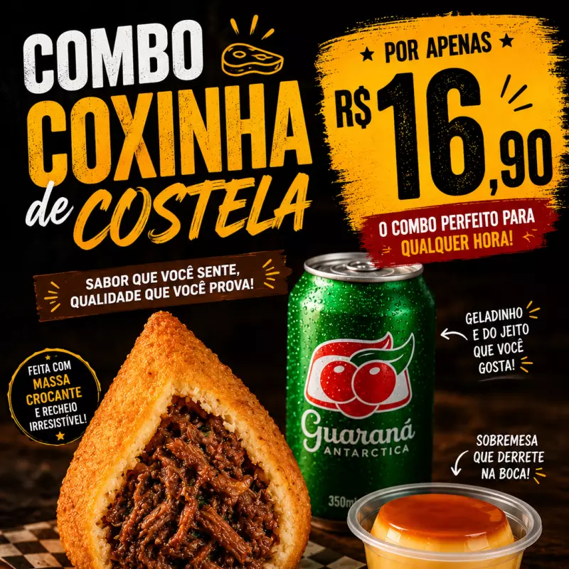 Combo coxinha especial