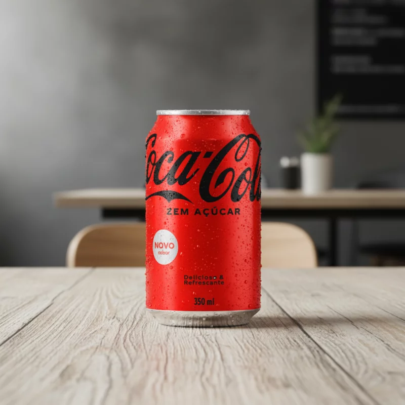 Coca- Cola Zero Lata 350ML Gelada