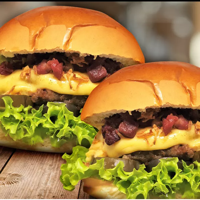 2 X - Bacon + Guaraná 1 litro