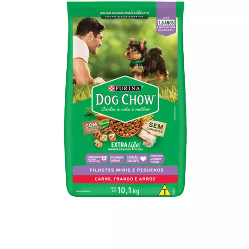 Dog Chow Filhotes Raças Peq. Carne