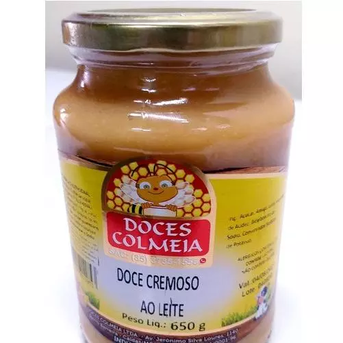 Doce Cremoso ao Leite - Doces Colmeia 650g