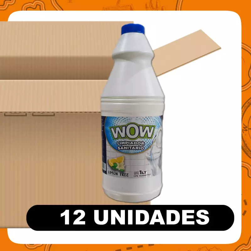 Bulto Wow Limpiador Sanitario 1l