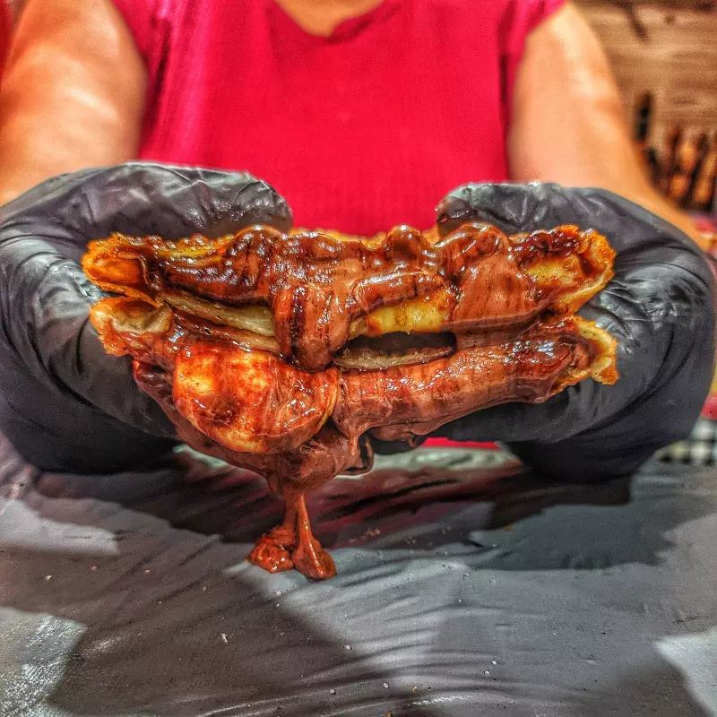 Pastel de Creme de avelã com banana