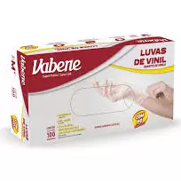 LUVA VINIL COM PO VABENE GG C/100