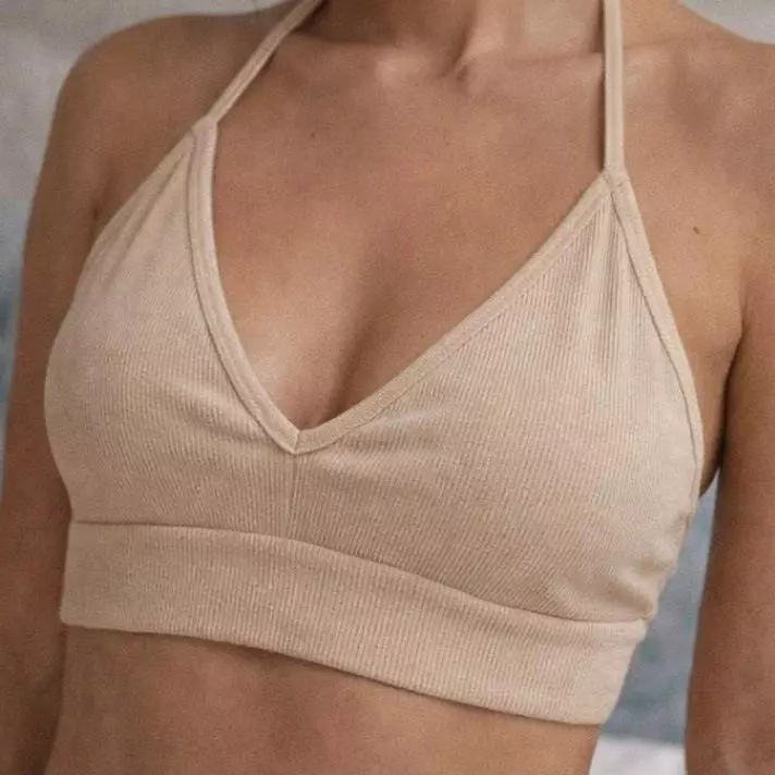 Top Deportivo 2113 Halter Jaspeado