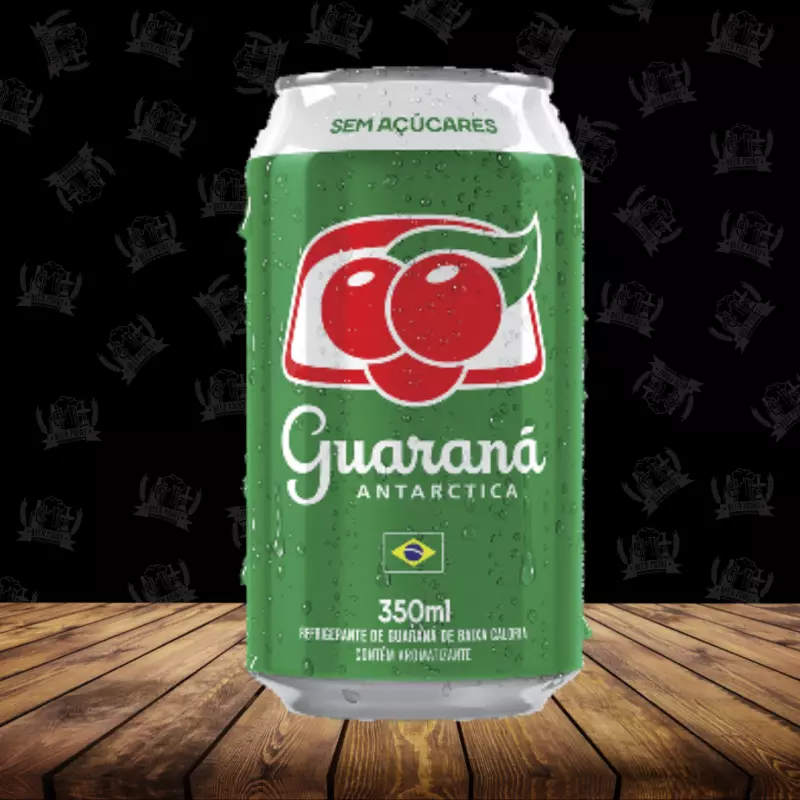 Guaraná Antárctica S/Açúcar 350ml