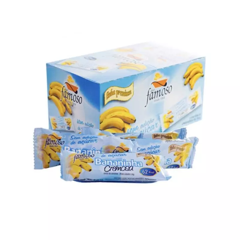 BARRINHA DE BANANA SEM AÇUCAR