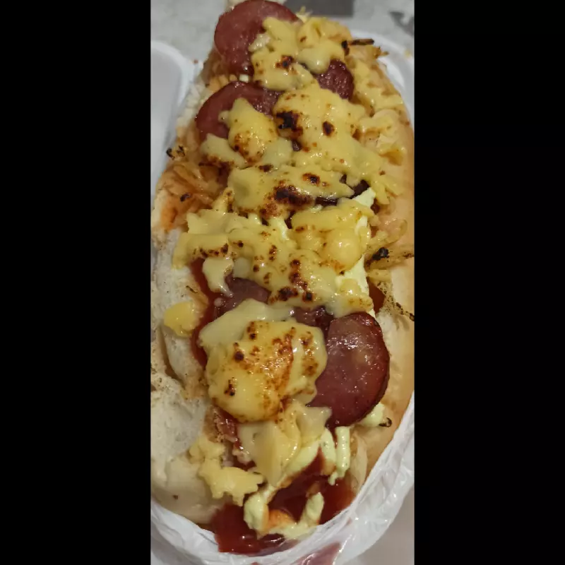 Cachorro-quente 15cm de Charque