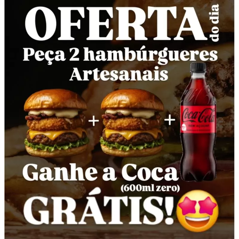 ESPECIAL ARTESANAL + REFRI GRÁTIS