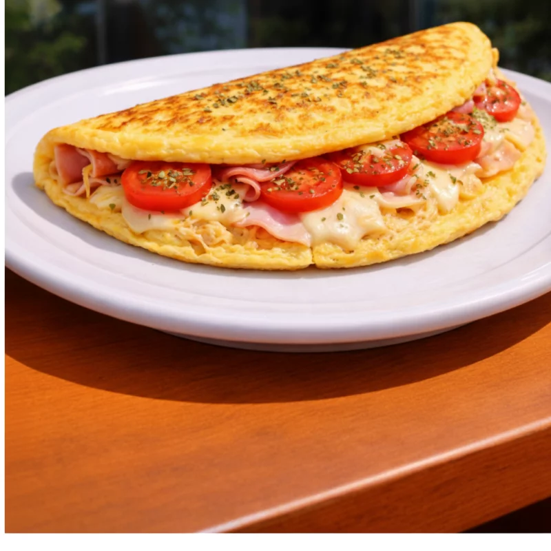 Omelete de Pizza