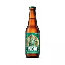 Indio botella desech