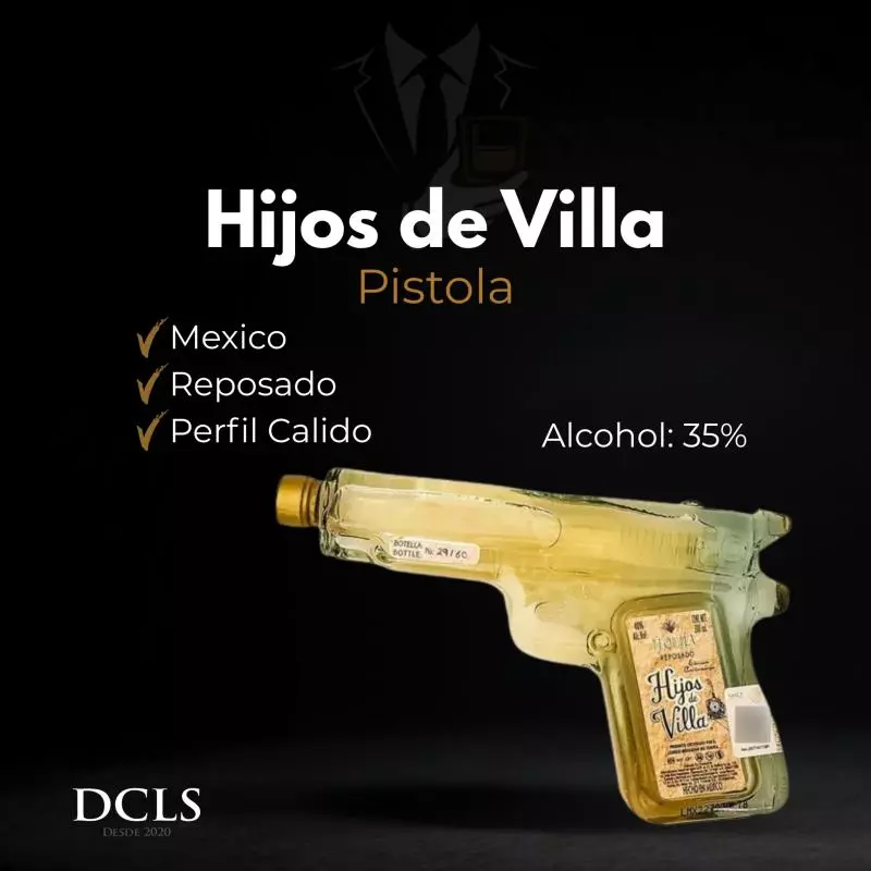 Hijos de villa Reposado pistola