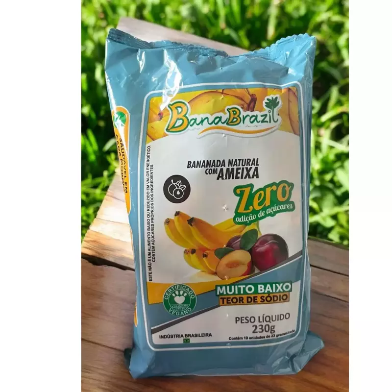 Bananada c/ ameixa diet (BanaBrazil)