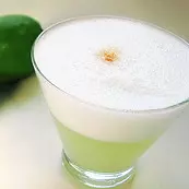 Pisco sour sutil