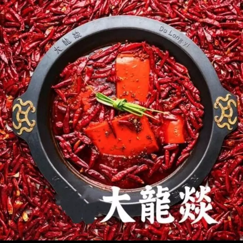 CALDO PICANTE DE CHONGQING 大龙燚红锅